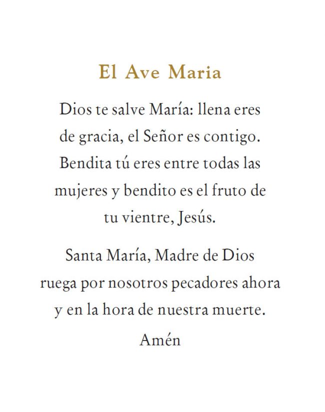 Spanish Memorial Card Prayers Archives - Memorial Cards Inc.